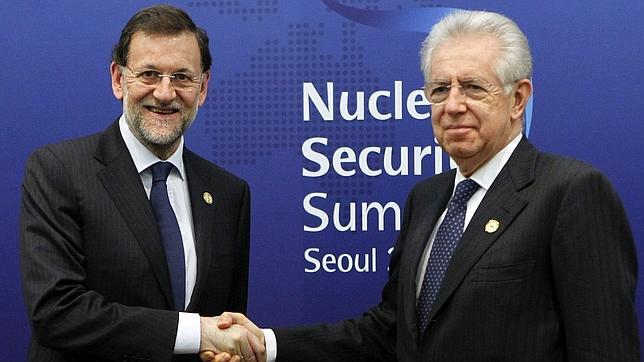 Monti se disculpa ante Rajoy por sus críticas a la situación económica española