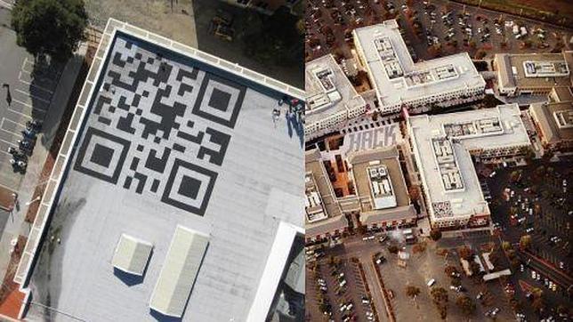 Facebook pinta un enorme código QR para ser leído desde el aire