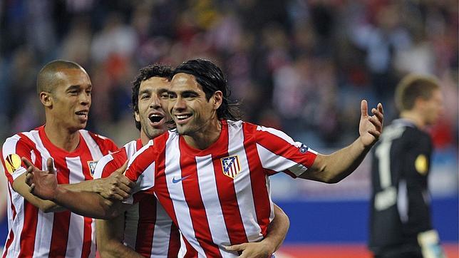 Salvio desbloquea al Atlético