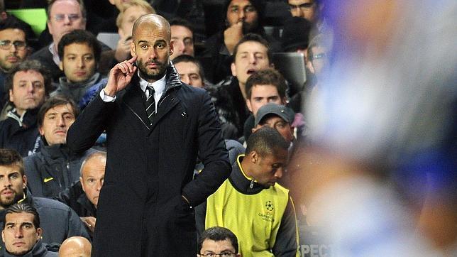 Guardiola: "Lo más difícil es meter el balón dentro de la portería"