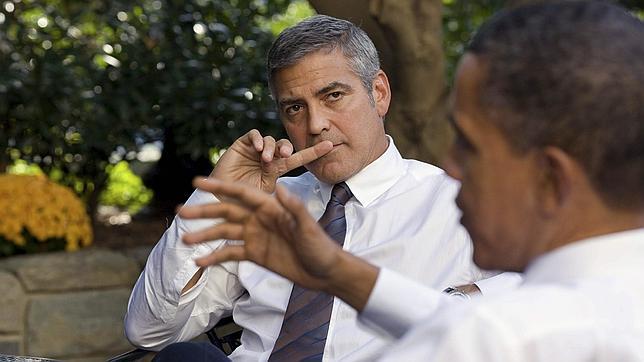 Dos euros para cenar con Obama y Clooney