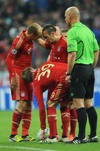 Ribéry y Robben, pelea en el descanso del Bayern-Real Madrid