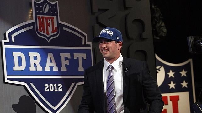 Andrew Luck y Robert Griffin III, estrellas anunciadas del Draft