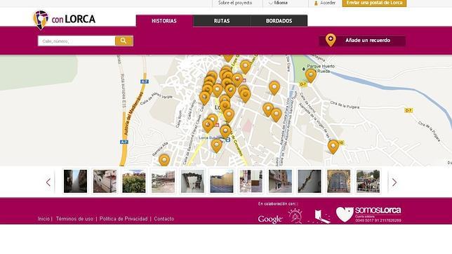 Google colabora con Lorca un año después del seísmo