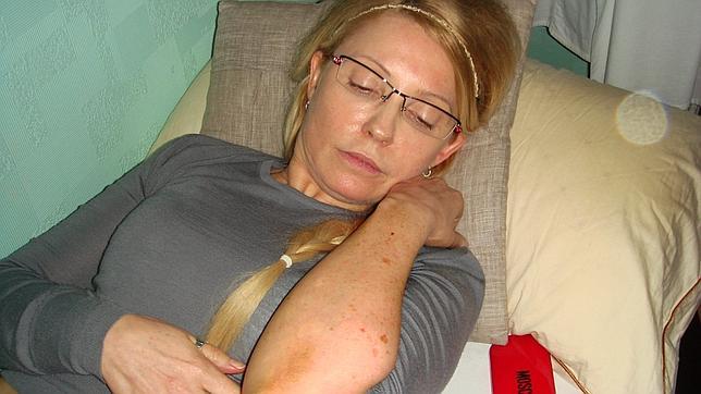 La hija de Timoshenko participa en una concentración de apoyo a su madre