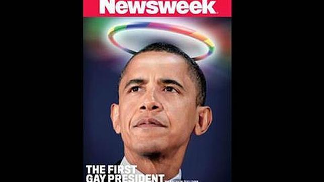 «Newsweek» califica a Obama de «primer presidente gay»