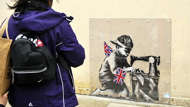 Banksy, ¿contra el jubileo y los Juegos Olímpicos?