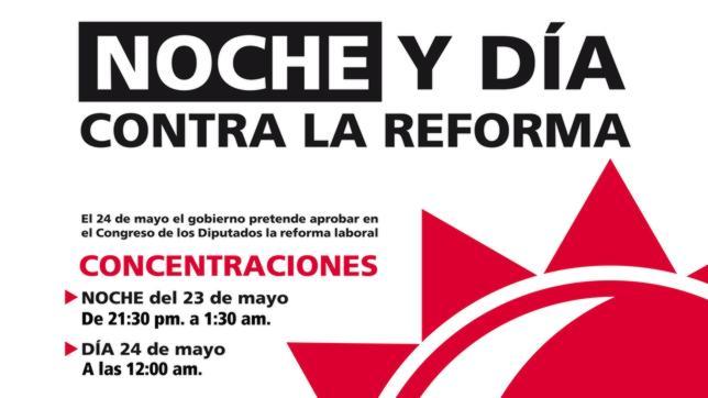 Los sindicatos llaman a protestar contra el desempleo ¡en horario de trabajo!