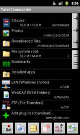 Total Commander, un potente gestor de archivos para Android
