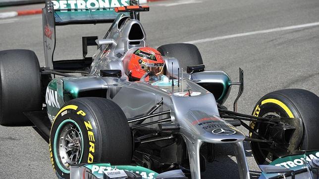 Schumacher se queda con las ganas en Mónaco
