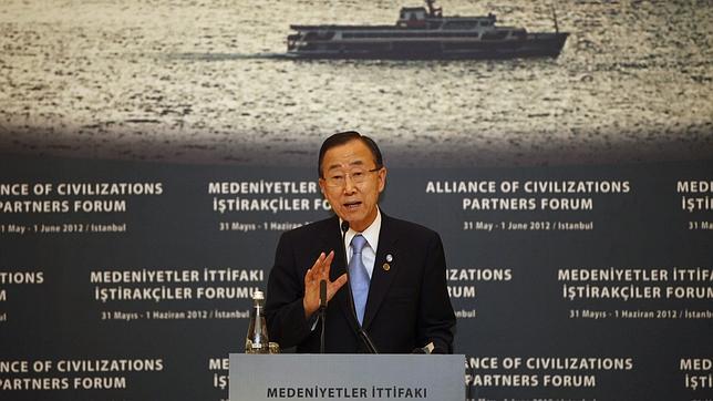 Ban advierte de una «guerra civil castastrófica» en Siria si no cesan las matanzas de civiles