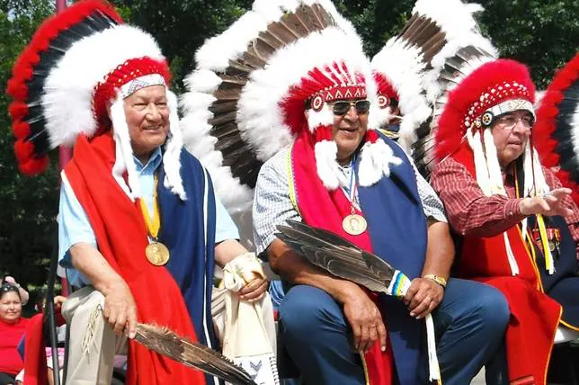 diario Generalmente llegar Los nativos americanos y la 'Tierra Roja'