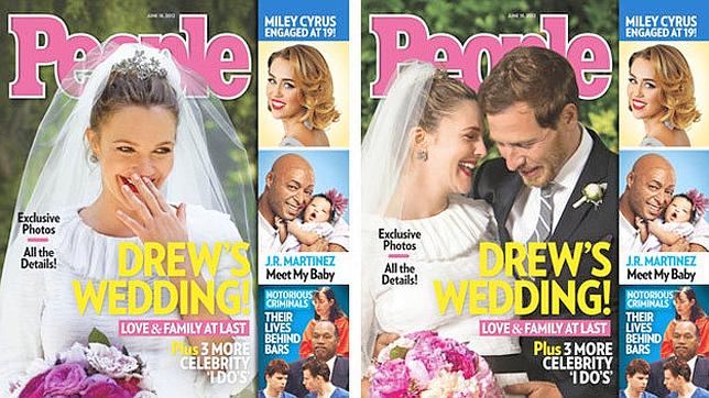 Drew Barrymore ha dado su tercer «sí, quiero»