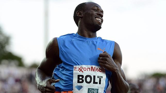 Usain Bolt gana en Oslo con 9.79