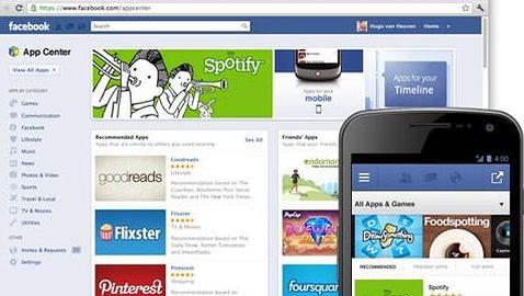 Facebook inaugura su centro de aplicaciones