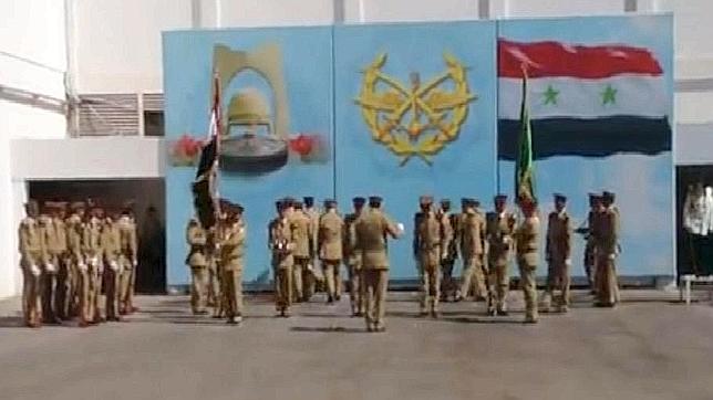 Funeral múltiple por los soldados  caidos en Siria