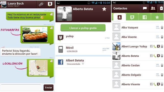 Yuilop, una aplicación para mandar sms y efectuar llamadas gratuitas