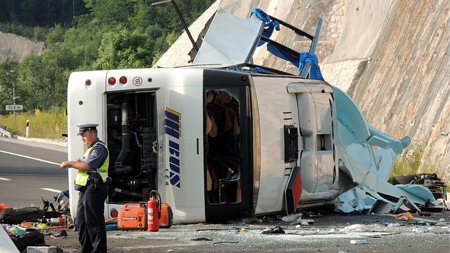 accidente autobus croacia
