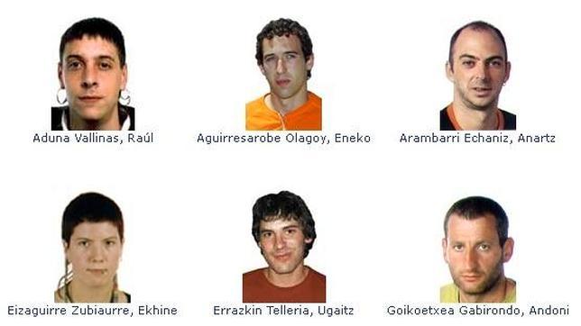 ETA cuenta con 184 terroristas huidos