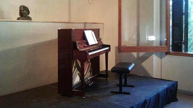 Lección de música en la celda de Chopin