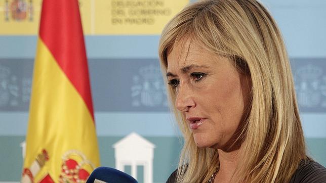 Cristina Cifuentes: «Los sindicatos están utilizando un doble lenguaje en el conflicto de los mineros»