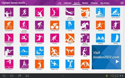 Toda la información de los JJ. OO. en la aplicación oficial Londres 2012