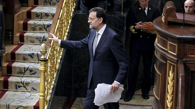Las justificaciones de Rajoy: «Es misión de mi Gobierno liberar a España del peso de la herencia»