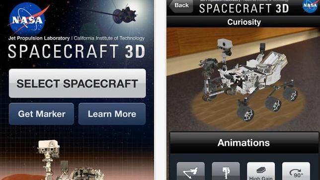 La NASA lanza una aplicación móvil para aprender a manejar sus robots en 3D