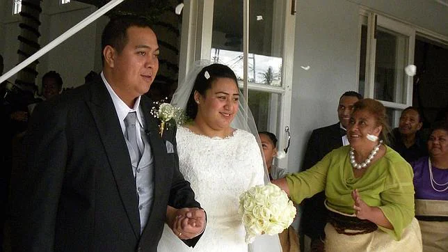 La boda real de Tonga queda en familia