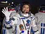 La nave rusa Soyuz despega con tres astronautas a bordo