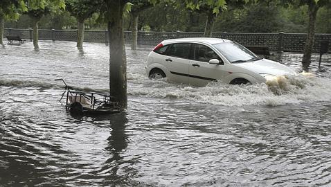 Las tormentas causan estragos en Castilla y León