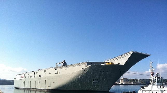 Navantia Ferrol entrega el «orgullo de la Armada australiana»