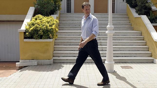 Nick Clegg volverá a veranear en Olmedo