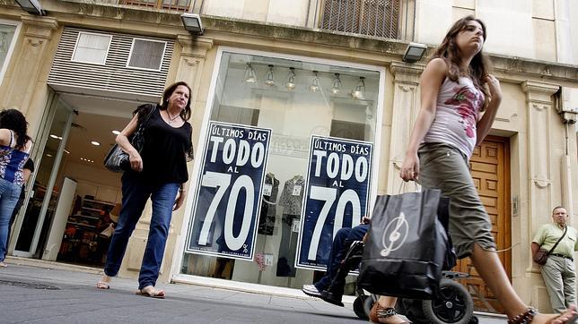 Las ventas textiles en las rebajas se mantienen respecto al año pasado