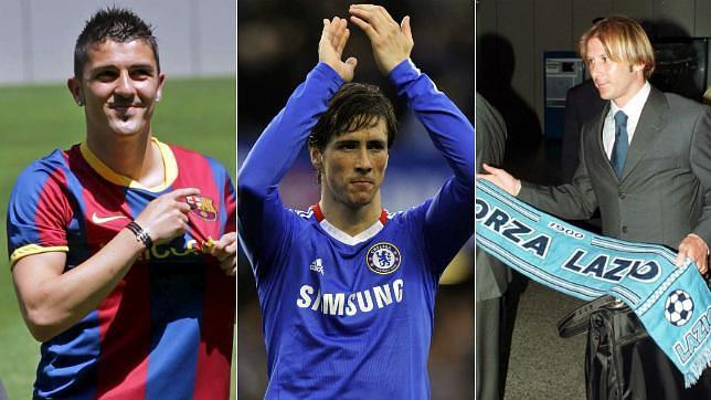 Los fichajes españoles más caros