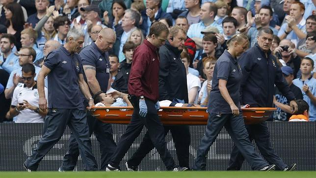 El Kun Agüero permanecerá un mes de baja