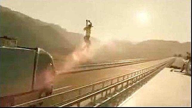 Funambulismo a 80 kilómetros por hora