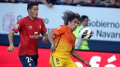 Puyol sufre una fractura en el pómulo