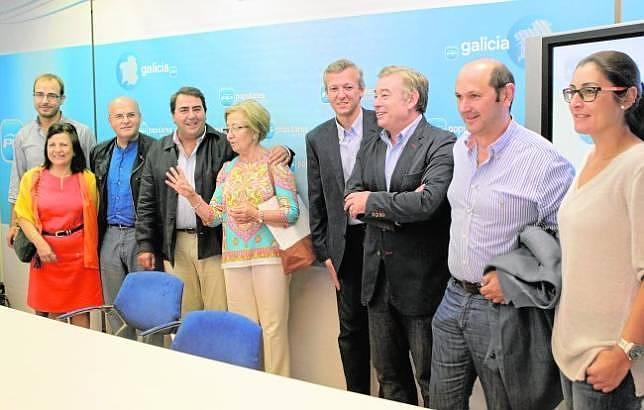 Elecciones gallegas 2012: Feijóo preside un equipo sin fisuras cara a la reelección