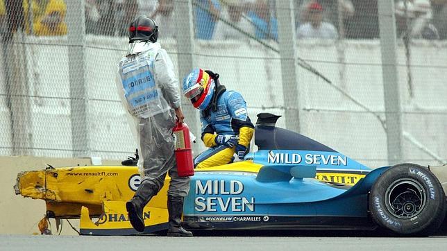 Los peores accidentes de Fernando Alonso