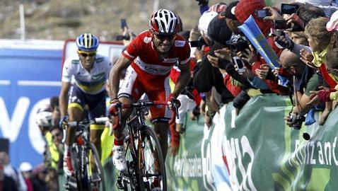 Purito Rodríguez: «Estoy disfrutando sobre la bicicleta»