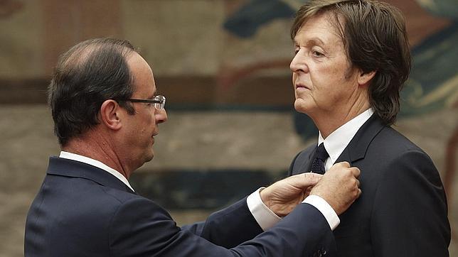 Paul McCartney, condecorado con la Legión de Honor francesa