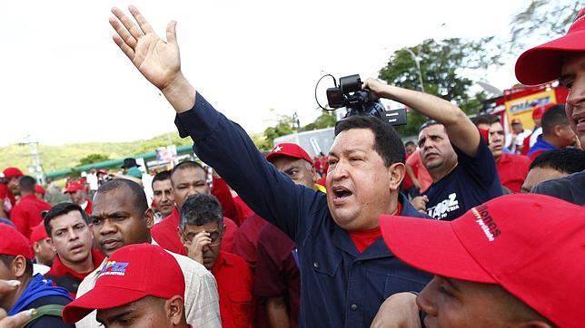Chávez marca «el inicio de la recta final» de su campaña electoral