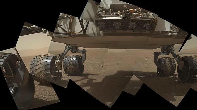 El primer autorretrato del Curiosity
