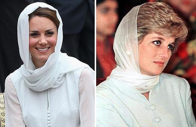 Lady Di, profesora de estilo de Catalina de Cambridge