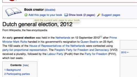 Wikipedia permite exportar artículos a libros electrónicos para leer offline