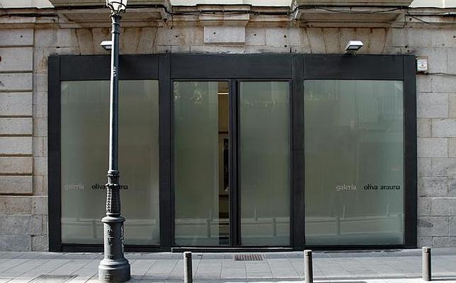 El Ayuntamiento de Madrid precinta la galería de arte Oliva Arauna