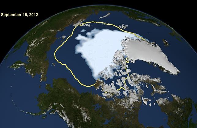 El deshielo del Ártico alcanza un alarmante máximo histórico