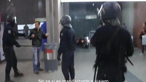 Interior ordena una investigación interna sobre la intervención de los antidisturbios en Atocha