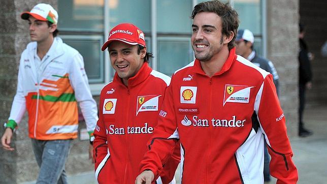 Alonso tendrá como compañero a Massa un año más